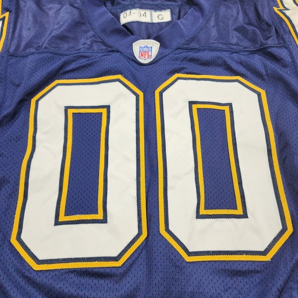 San Diego Chargers Jersey MENS 54 + 6" NFL Reebok Team Issued Game Cut Promo - Picture 8 of 16